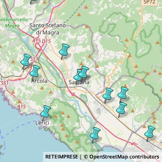 Mappa Via Agostino Paci, 19038 Sarzana SP, Italia (5.195)