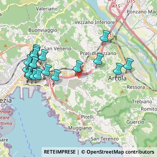 Mappa Via delle Pianazze, 19100 La Spezia SP, Italia (2.351)