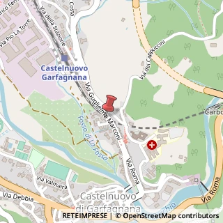 Mappa Via Guglielmo Marconi, 14, 55032 Castelnuovo di Garfagnana, Lucca (Toscana)