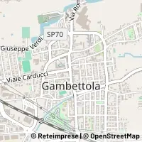 Kaart Gambettola