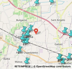 Mappa Via Sottorigossa, 47035 Gambettola FC, Italia (3.0475)