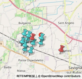 Mappa Via Sottorigossa, 47035 Gambettola FC, Italia (1.55)