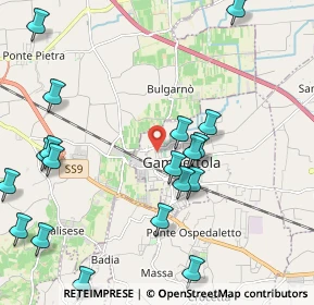 Mappa Via Corbara, 47035 Gambettola FC, Italia (2.6775)