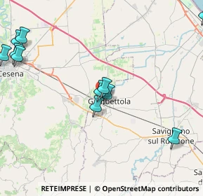 Mappa Via Corbara, 47035 Gambettola FC, Italia (5.21364)