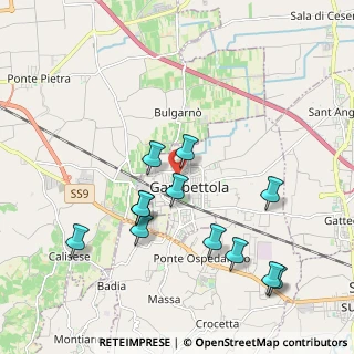Mappa Vicolo Giuseppe Verdi, 47035 Gambettola FC, Italia (2.08417)