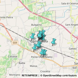 Mappa Via Antonio Gramsci, 47035 Gambettola FC, Italia (0.86357)