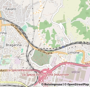Mappa Via gavatro, 19126 La Spezia SP, Italia (0.384)
