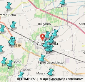 Mappa Via Giuseppe Verdi, 47035 Gambettola FC, Italia (2.663)