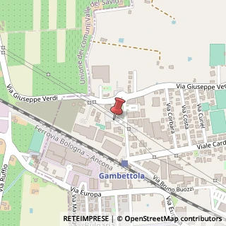 Mappa Largo M. Maestri, 50, 47035 Gambettola, Forlì-Cesena (Emilia Romagna)