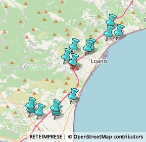 Mappa Via Ferrari, 17052 Borghetto Santo spirito SV, Italia (4.20929)