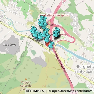 Mappa Via Ferrari, 17055 Toirano SV, Italia (0.28929)