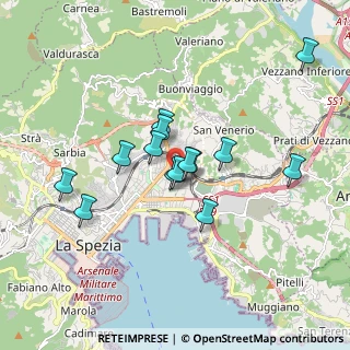 Mappa Via Michele Rossi, 19126 La Spezia SP, Italia (1.47286)