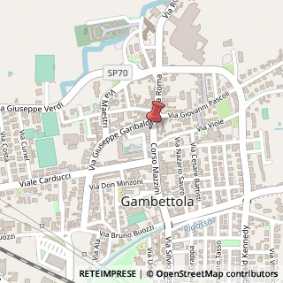Mappa Corso Mazzini, 8A, 47035 Gambettola, Forlì-Cesena (Emilia Romagna)