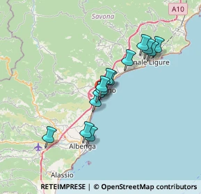 Mappa Via Calatafimi, 17025 Loano SV, Italia (5.61071)