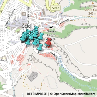 Mappa Via Timponello, 97018 Scicli RG, Italia (0.22414)