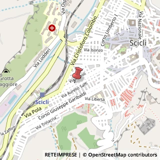 Mappa Corso Mazzini, 121, 97018 Scicli, Ragusa (Sicilia)