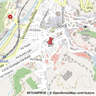 Mappa Corso Giuseppe Garibaldi, 162, 97018 Scicli, Ragusa (Sicilia)