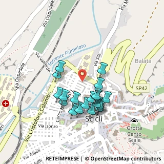 Mappa Via Larga Palme, 97018 Scicli RG, Italia (0.2285)