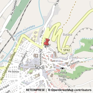 Mappa Via Vincenzo Monti, 231, 97018 Scicli, Ragusa (Sicilia)