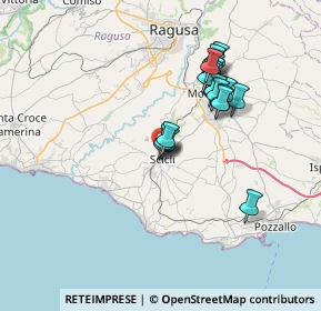 Mappa Via Vasco da Gama, 97018 Scicli RG, Italia (6.98316)
