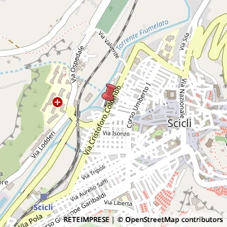 Mappa Via Cristoforo Colombo,  83, 97018 Scicli, Ragusa (Sicilia)