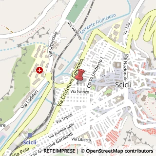 Mappa Via Edmondo de Amicis, 48, 97018 Scicli, Ragusa (Sicilia)