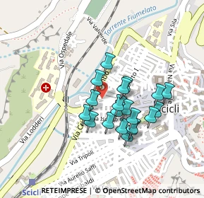 Mappa Via Monte Sabotino, 97018 Scicli RG, Italia (0.2005)