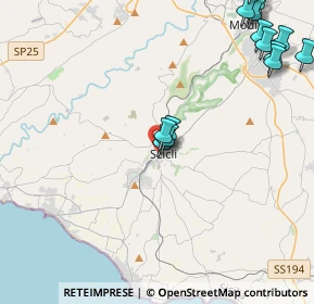 Mappa Via Monte Sabotino, 97018 Scicli RG, Italia (6.495)