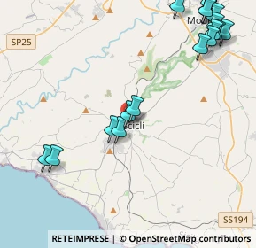 Mappa Via Edmondo de Amicis, 97018 Scicli RG, Italia (6.693)