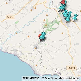 Mappa Via Edmondo de Amicis, 97018 Scicli RG, Italia (6.495)