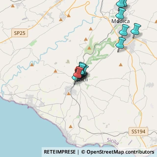 Mappa Via Edmondo de Amicis, 97018 Scicli RG, Italia (3.74429)