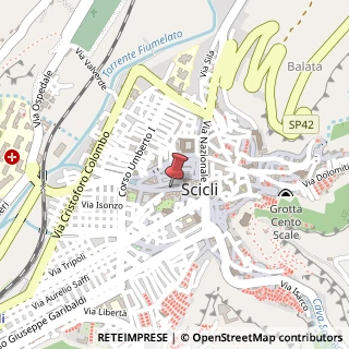 Mappa Via Santa Maria la Nova, 9, 97018 Scicli, Ragusa (Sicilia)