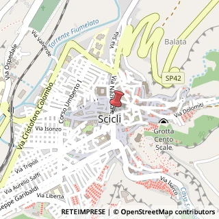 Mappa Via San Filippo, 11, 97018 Scicli, Ragusa (Sicilia)