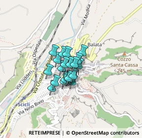 Mappa Via Udienza, 97018 Scicli RG, Italia (0.2455)