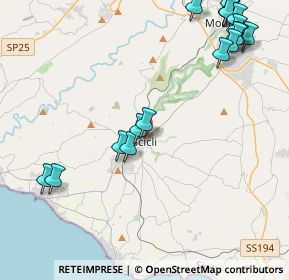 Mappa Via Catena, 97018 Scicli RG, Italia (6.611)