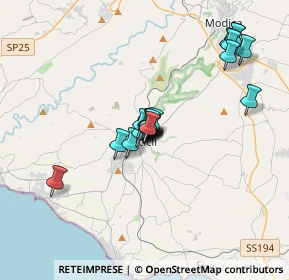 Mappa Via Udienza, 97018 Scicli RG, Italia (3.084)