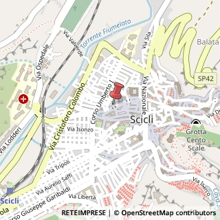 Mappa Via Aleardi, 24, 97018 Scicli, Ragusa (Sicilia)