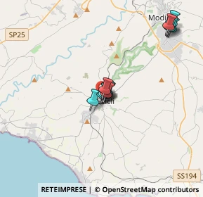 Mappa Via Simeto, 97018 Scicli RG, Italia (3.22727)