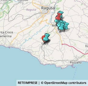 Mappa Via Simeto, 97018 Scicli RG, Italia (6.89056)