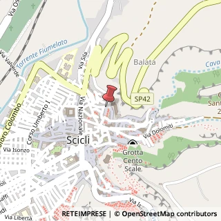 Mappa Via San Domenico, 431, 97018 Scicli, Ragusa (Sicilia)