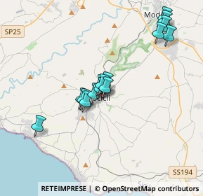 Mappa Via Duca D'Aosta, 97018 Scicli RG, Italia (3.52733)