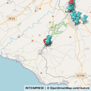 Mappa Via Cristoforo Colombo, 97018 Scicli RG, Italia (6.60875)