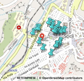 Mappa Via Monte Sabotino, 97018 Scicli RG, Italia (0.19)