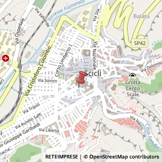 Mappa Corso Mazzini, 14, 97018 Scicli, Ragusa (Sicilia)