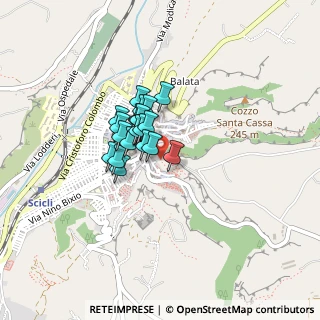 Mappa Via Loreto, 97018 Scicli RG, Italia (0.283)
