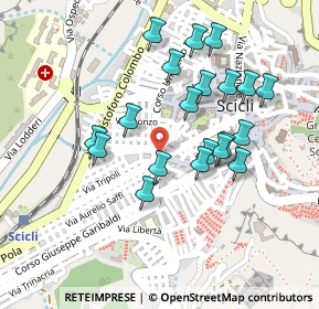 Mappa Via Celestre, 97018 Scicli RG, Italia (0.2435)