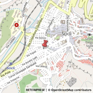 Mappa Corso Mazzini, 86, 97018 Scicli, Ragusa (Sicilia)