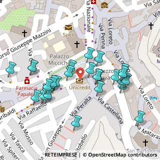 Mappa Piazza Italia, 97018 Scicli RG, Italia (0.07143)