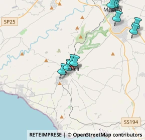 Mappa Via Arco Castro, 97018 Scicli RG, Italia (5.71636)