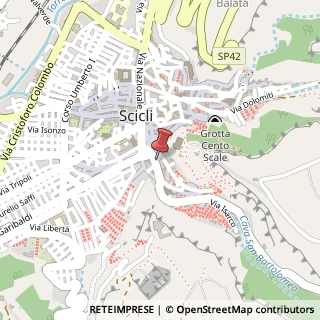 Mappa Via Bezzecca, 61, 97018 Scicli, Ragusa (Sicilia)